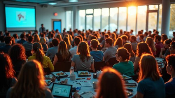 Organiser un team building pour 200 personnes avec succès